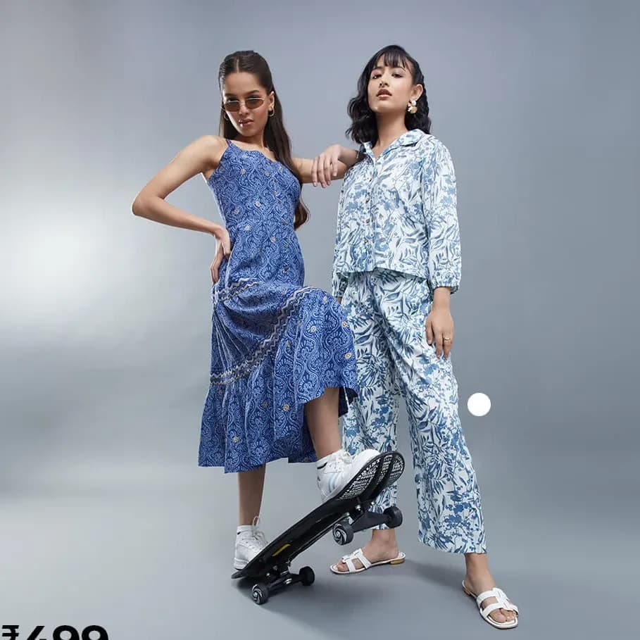 Women's Floral Printed Kurti